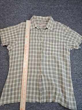 Woolrich Women's 100% Cotton Shirt X-Large Brown